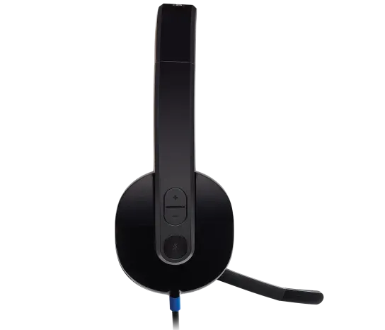 Logitech H540 USB Computer Headset, Wired, Office/Call center, 20 - 20000 Hz, 120 g, Headset, Black