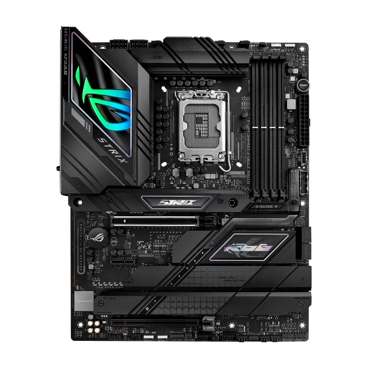 ASUS ROG STRIX Z790-F GAMING WIFI II, Intel, LGA 1700, Intel® Celeron®, Intel® Pentium® Gold, Intel® Core™ i3, Intel® Core™ i5, Intel® Core™..., LGA 1700, DDR5-SDRAM, 192 GB