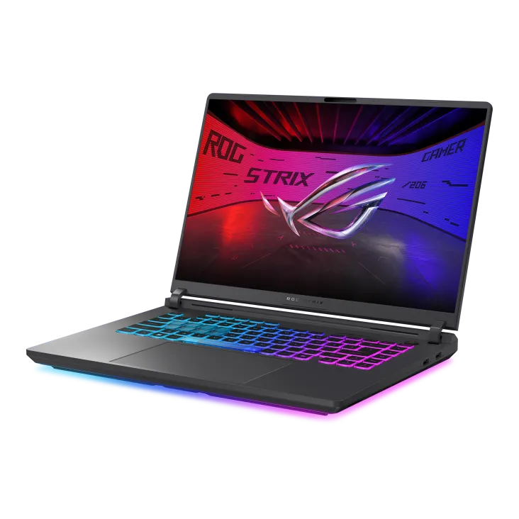 ASUS ROG Strix G16|G615JMR-I93210G0W|16'' WQXGA|GRAY|i9-14900HX|32GB DDR5(2xSD)|1TB PCIe SSD|RTX5060 8GB|ROG backpack|WIN11H
