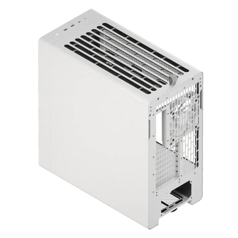 Aerocool HAVN BF 360 Flow White EATX case - Adjustable GPU Bracket - Supports up to 7 fans (2x180; 1x140mm incl) - 2x 3.5'' or 4