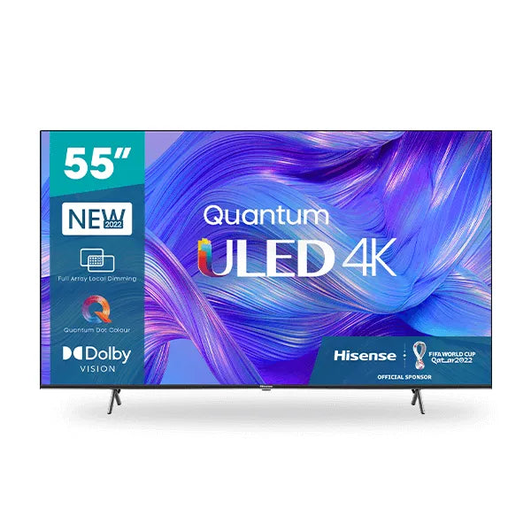 HISENSE LEDN55U6H 55'' QD Entry ULED; Full Array Local Dimmi