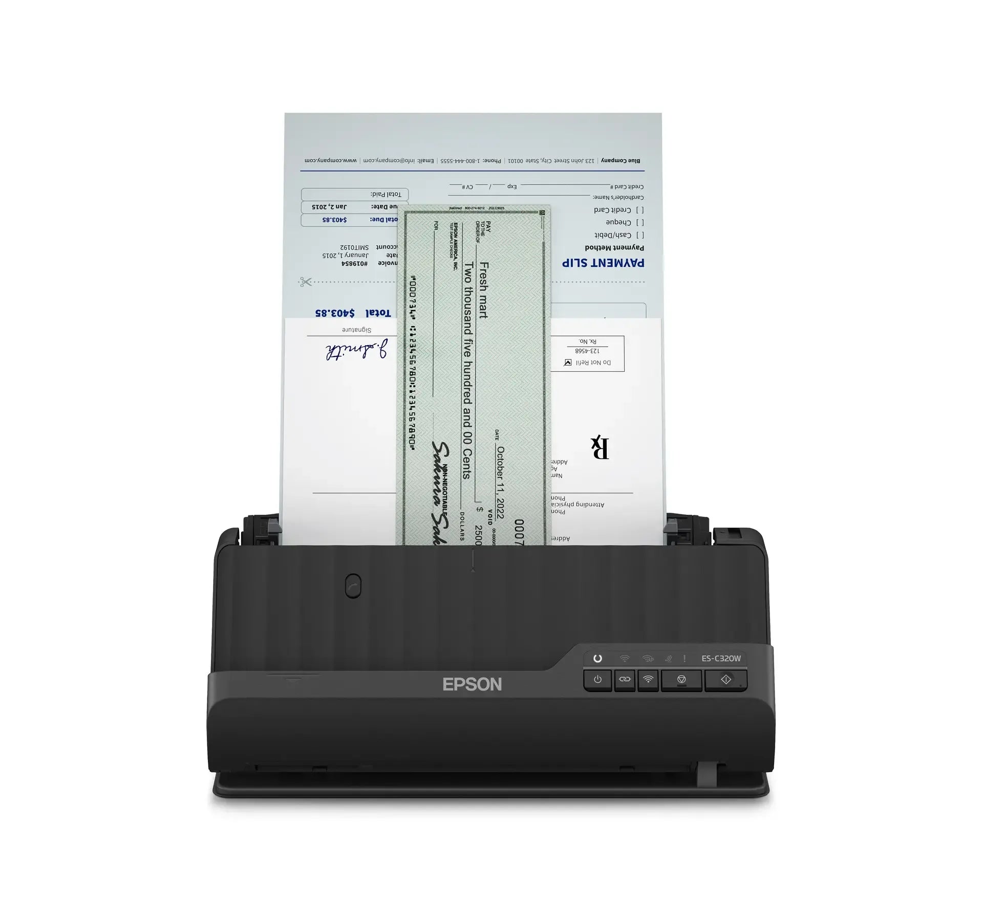 Epson ES-C320W A4 Compact Scanner