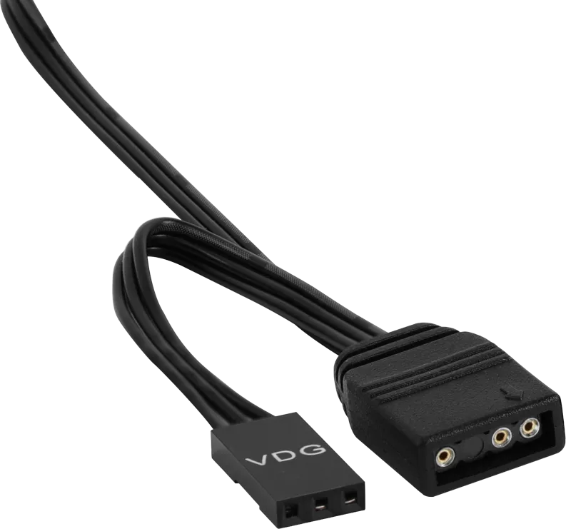 Aerocool KCAS PLUS Gold 650W RGB PSU - ATX 24 PIN; 2x 4+4PIN CPU; 6x SATA; 3x PATA; 2x PCIe 6+2PIN. 