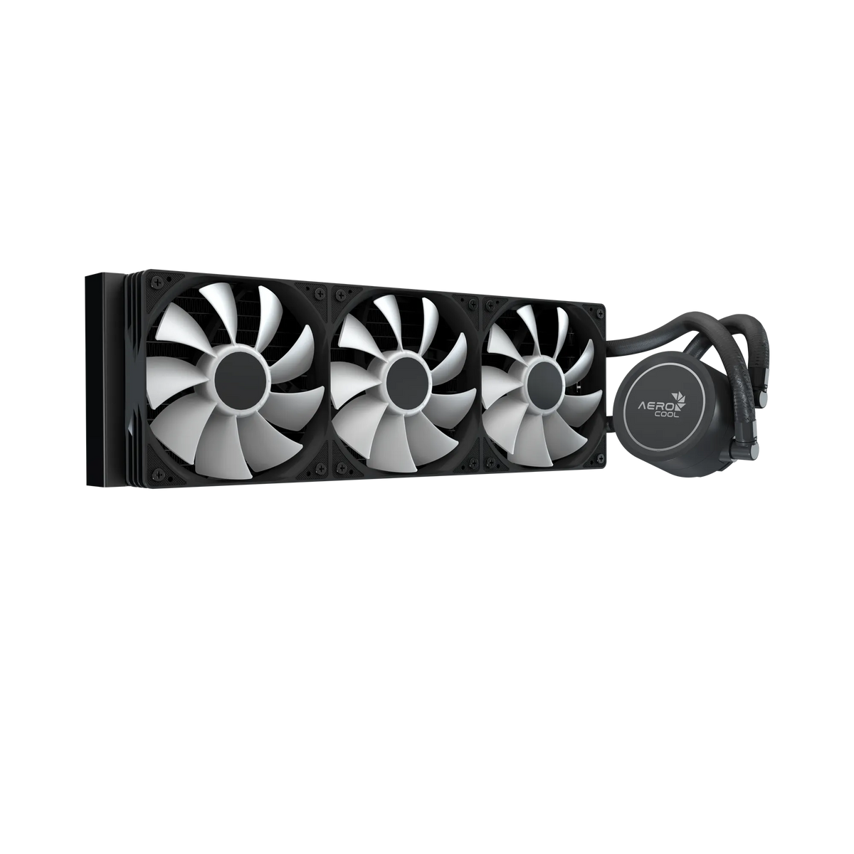 Aerocol Abyss L360 Black - 360mm ARGB Liquid Cooler - Intel LGA1851/LGA1700   - AMD AM4/AM5.