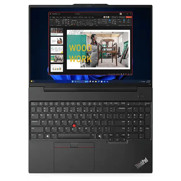 LENOVO ThinkPad E16 Gen 2 |Ultra 7-155H|BLACK|16'' WUXGA|16GB DDR5 SD|1TB PCIe SSD|BLT KB|RJ45|3yr Onsite|WIN 11P