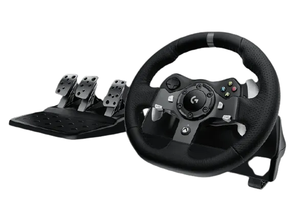 Logitech Gaming Steering Wheel G920 Driving Force USB definitive sim racing wheel exclusively for the latest Xbox On and PC l