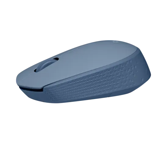 Logitech M171, Ambidextrous, Optical, RF Wireless, Blue