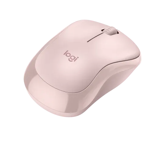 Logitech M240, Ambidextrous, Bluetooth, Pink