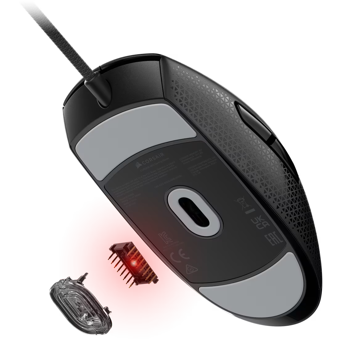 Corsair M55 Gaming Mouse; Wired;16000 DPI; BLK