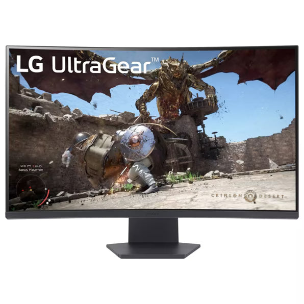LG UltraGear 32'' QHD VA Curved Gaming 180Hz 1ms; 2560x1440 VAl; AMD FreeSync; 2x HDMI; 1x Display Port; Tilt