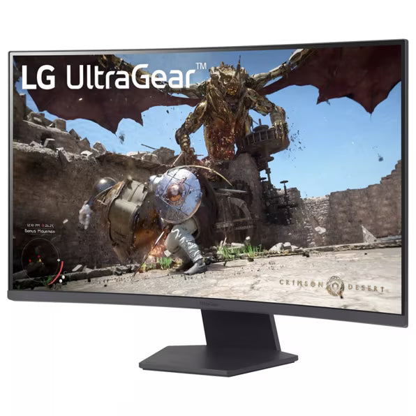 LG UltraGear 32'' QHD VA Curved Gaming 180Hz 1ms; 2560x1440 VAl; AMD FreeSync; 2x HDMI; 1x Display Port; Tilt