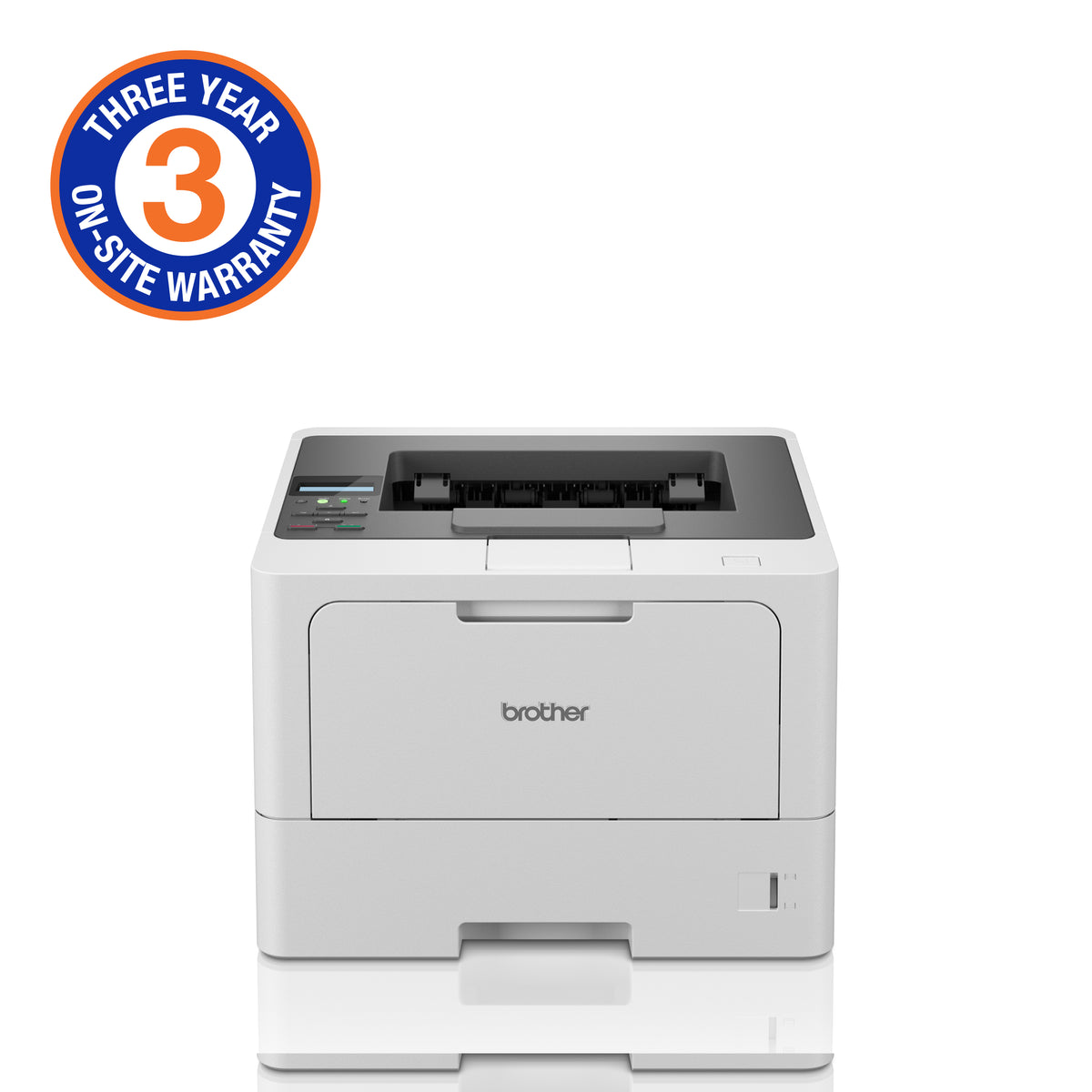 Brother High-Speed Monochrome Duplex Laser Printer (3YR Onsite)