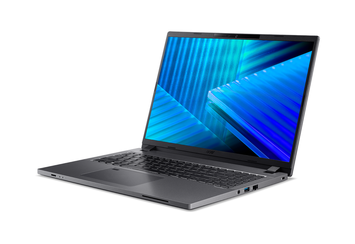 Acer TravelMate TMP216-71-G3-TCO-701H 16"WUXGA SlimBezel IPS Intel Core Ultra 7 processor 155H IPS 16 GB DDR5 Memory 512GB PCIe NVMe SSD Micro SD card reader WIFI6E+BT 2x2 AX+BT 6E Acer PBA FRP BackLit KB FHD IR camera 53Wh Li-ion battery 65W TypeC adapter Windows 11 PRO 3 Years On Site 4711721032879