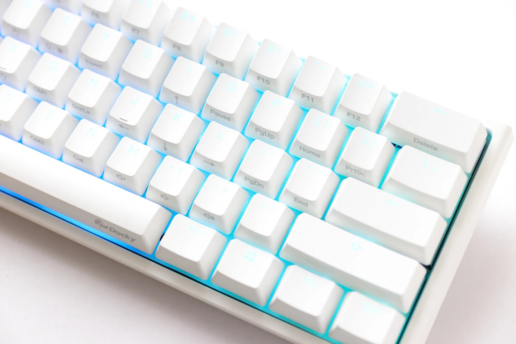 Ducky Keyboard One 2 Pro 60% -White- Cherry Black . 