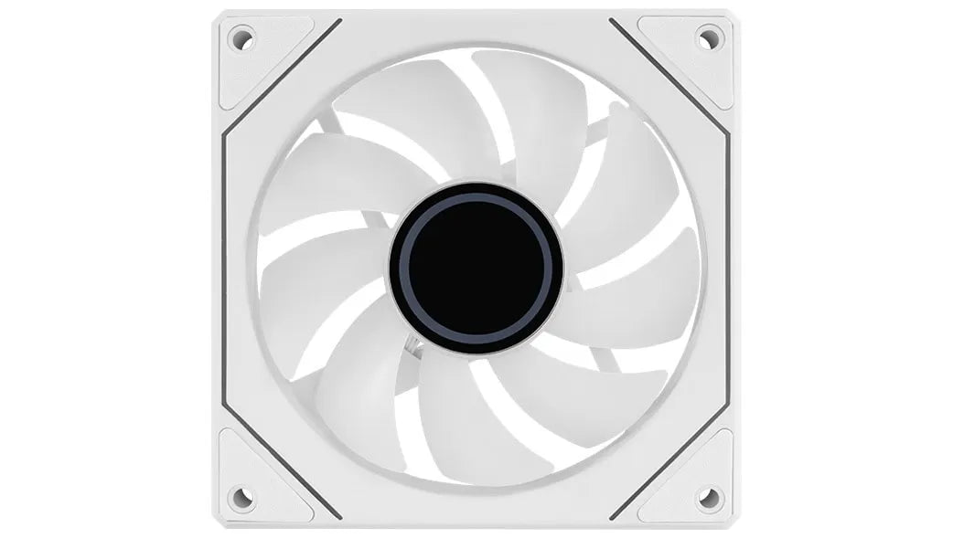 Aerocool Phantom M-3 12 PWM ARGB Fan - White