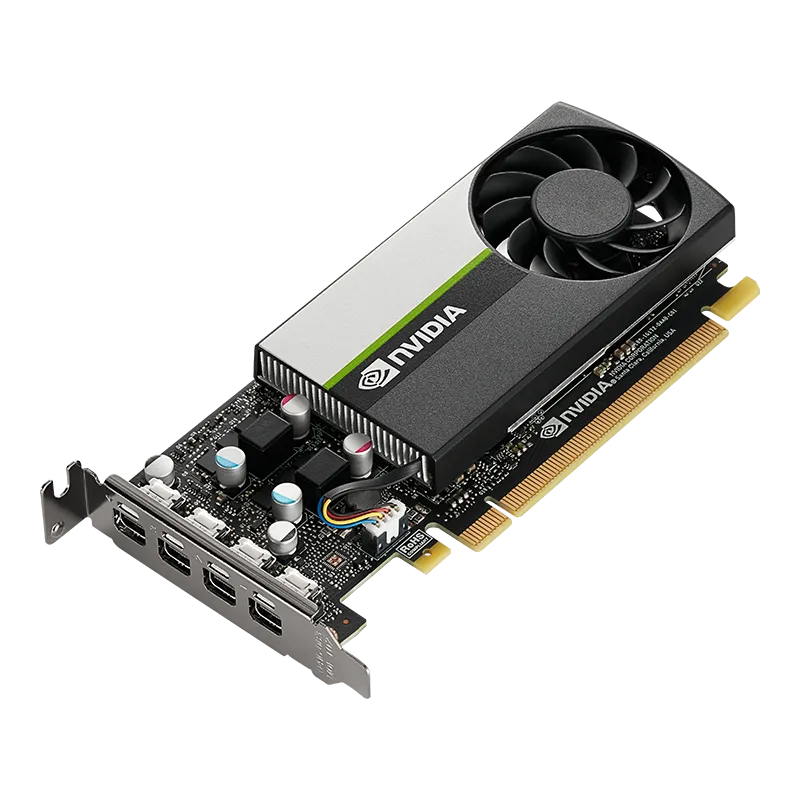 PNY NVIDIA T1000, T1000, 4 GB, GDDR6, 128 bit, 7680 x 4320 pixels, PCI Express x16 3.0