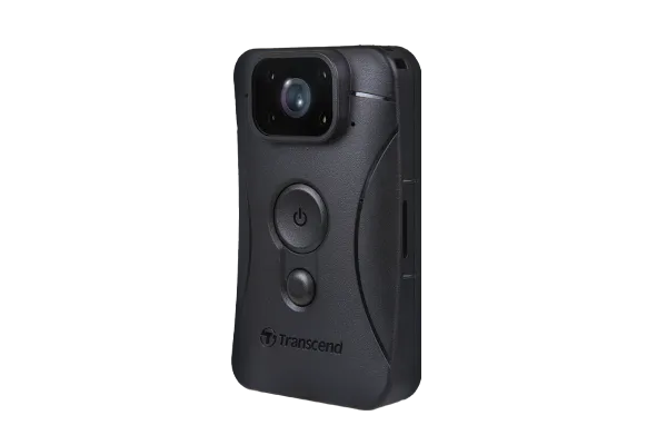 TRANSCEND DRIVEPRO BODY 10 BODY CAMERA WITH 64GB MICROSD CARDS.