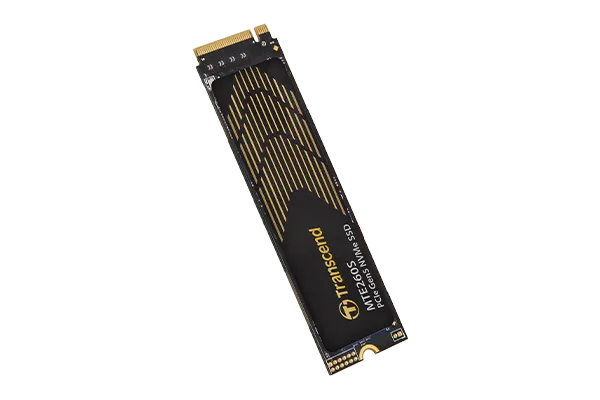 TRANSCEND 1TB MTE260S PCI-E GEN 5X4 M.2 NVMe 2280 SSD 3D NAND -14000 MB/s Read 9800 MB/s Write- Graphen Heat Spreader -750TBW