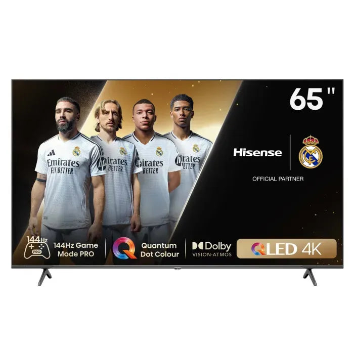 Hisense 65Q7N 65inch 144HZ QLED;Quantum Dot Colour;144Hz Game Mode Pro;Multi-Channel Surround 2.1;Dolby Atmos;Dolby Vision;AI Sp