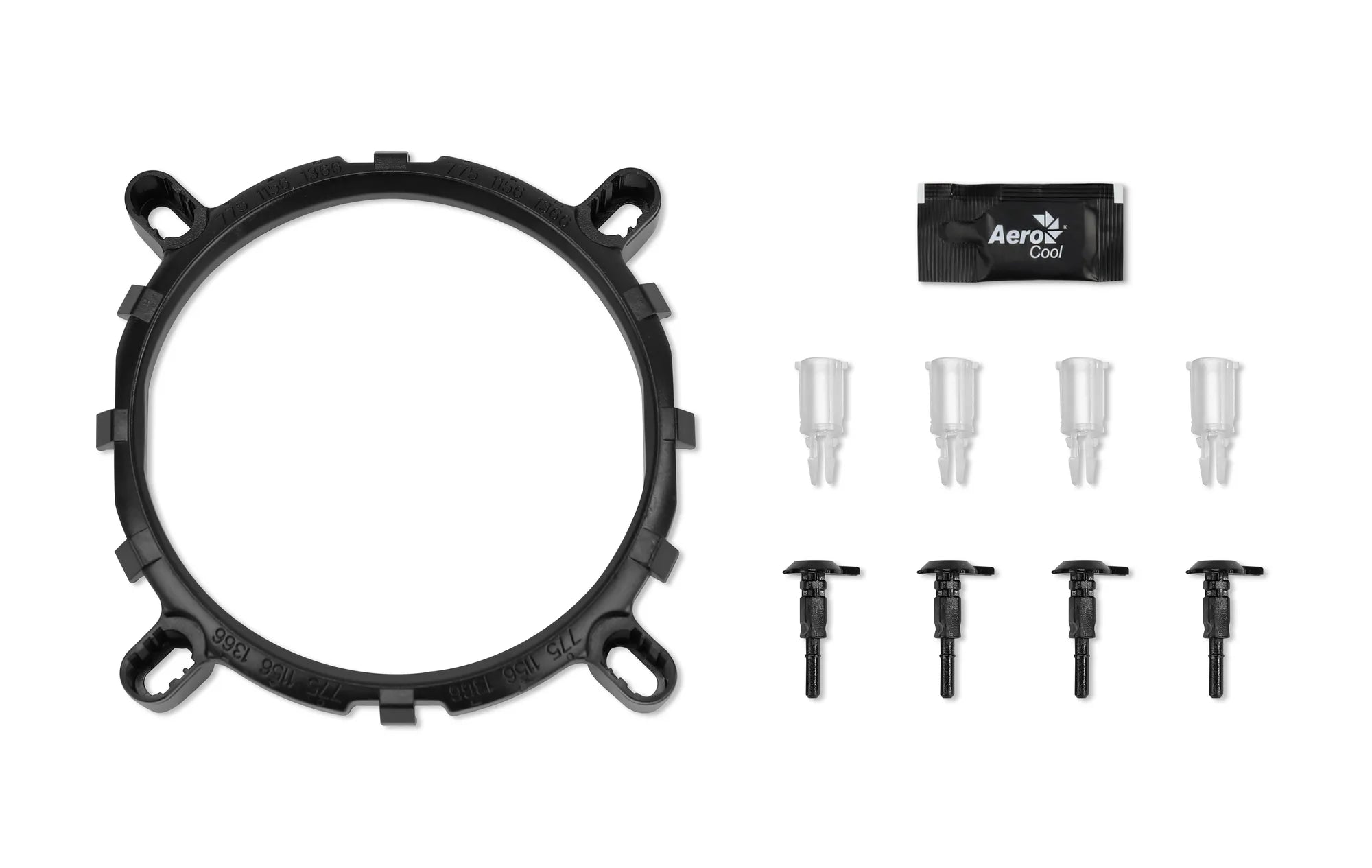 Aerocool Rave 4 ARGB CPU Air Cooler - Aluminum - (TDP) up to 130W - LGA 1700/1200/115X AM4/AM5. 