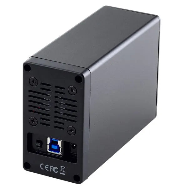 RCT 2.5INCH 2 BAY RAID  SATA3 TO USB3.0 ENCLOSURE