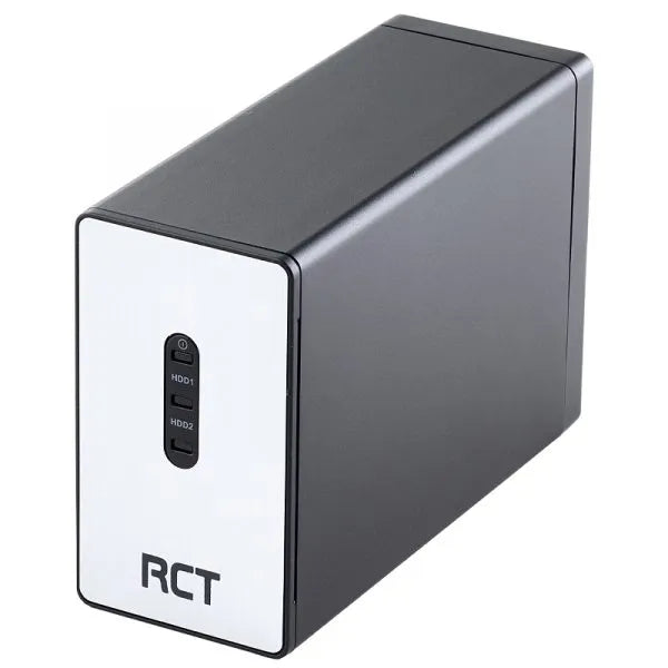 RCT 2.5INCH 2 BAY RAID  SATA3 TO USB3.0 ENCLOSURE