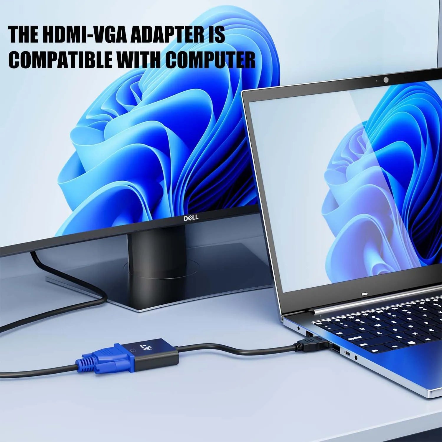 RCT HDMI to VGA (M to F) adapter with audio