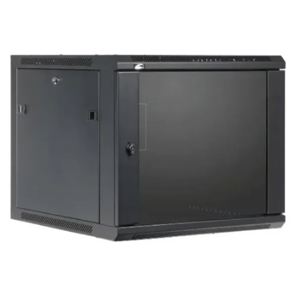 RCT Cabinet Wallmount 12U 600Wx450D; Perforated Door;50kg lo