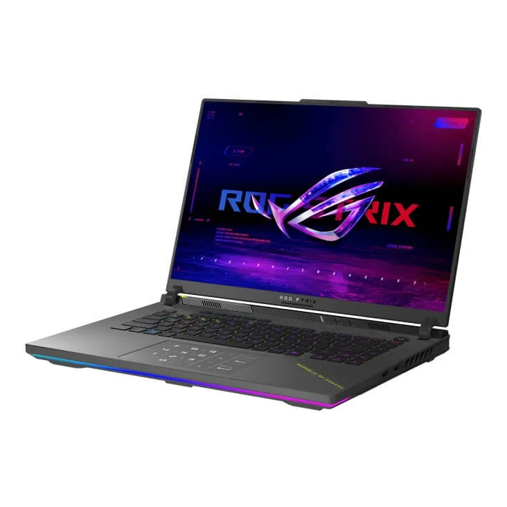 ASUS ROG Strix G16|G614FP-91610G0W|16'' WQXGA|GREY|AMD Ryzen 9 9955HX|16GB DDR5-SO-DIMM|1TB PCIE|RTX5070 8GB|ROG backpack|W11 H