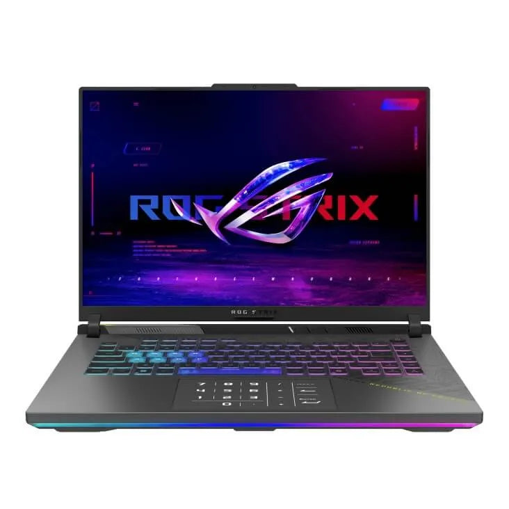 ASUS ROG Strix G16|G614FP-91610G0W|16'' WQXGA|GREY|AMD Ryzen 9 9955HX|16GB DDR5-SO-DIMM|1TB PCIE|RTX5070 8GB|ROG backpack|W11 H