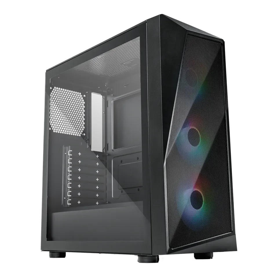 Cooler Master CMP 520 ARG ATX + built-in Elite Nex PN600W 230V PSU PC CASE