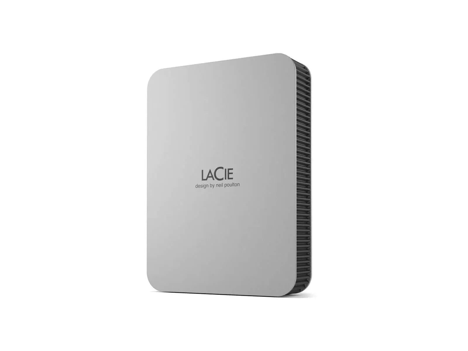 Seagate LaCie 2TB; USB-C; USB 3.1; Aluminum enclosure; Silver
