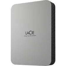 Seagate LaCie 4TB; USB-C; USB 3.1; Aluminum enclosure; Silve