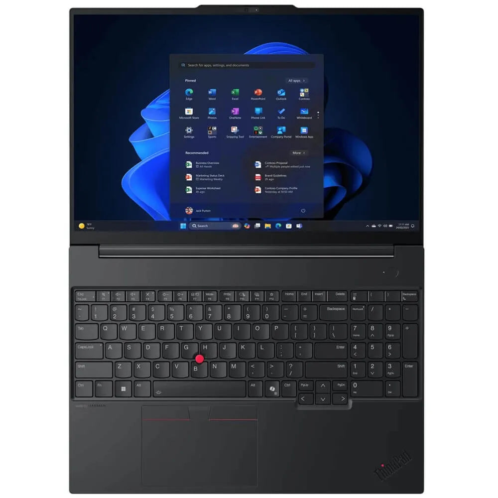 LENOVO ThinkPad E16 Gen 3 |Ultra 7-255H|BLACK|16'' WUXGA|16GB DDR5|1TB PCIe SSD|3yr OSS|WIN11 Pro