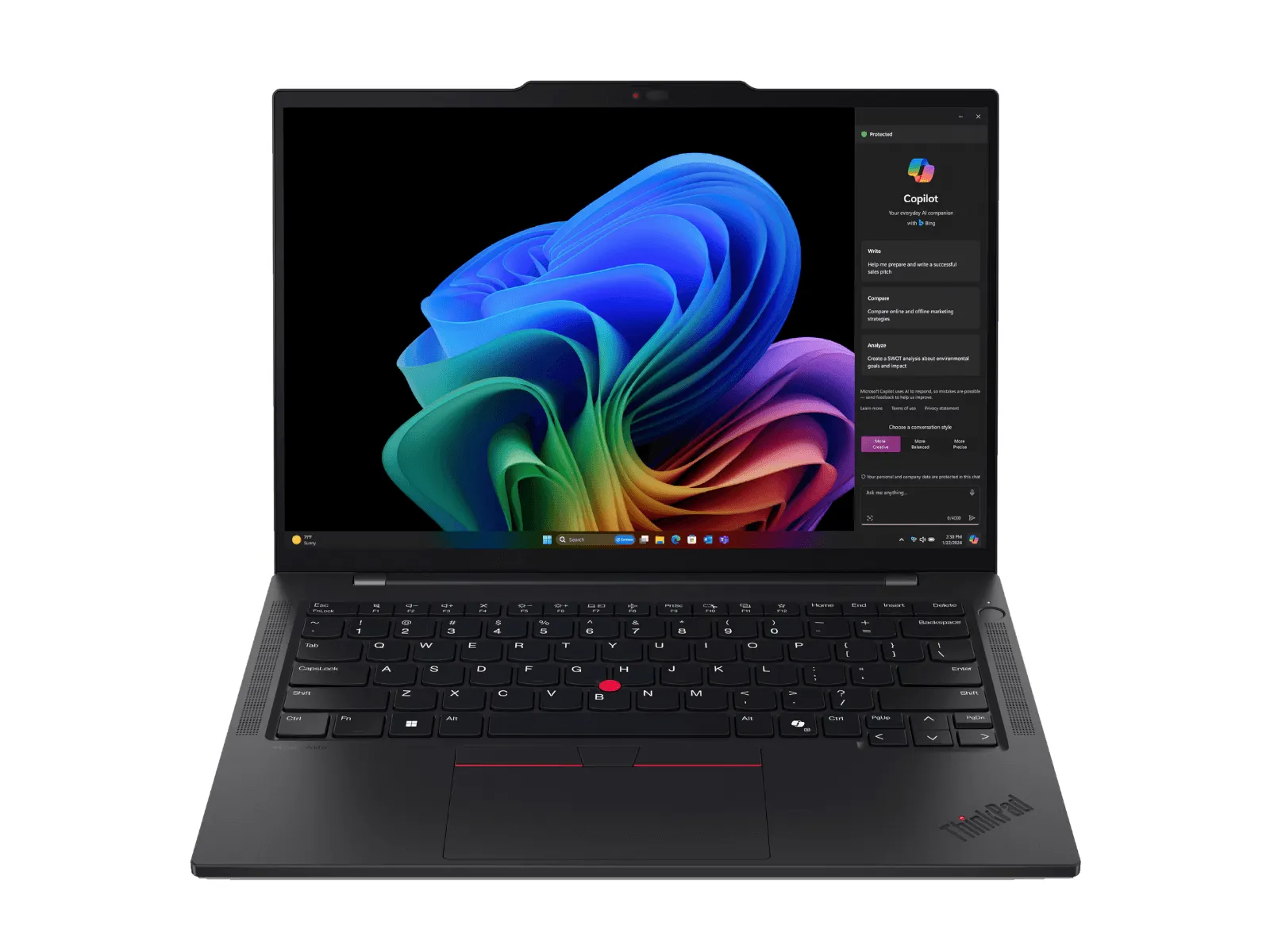 LENOVO ThinkPad T14s Gen 6 |Snapdragon X Elite X1E-78-100|BLACK|14'' WUXGA|32GB LPDDR5x OB|1TB PCIe SSD|BLT KB|3yr PS|WIN 11P