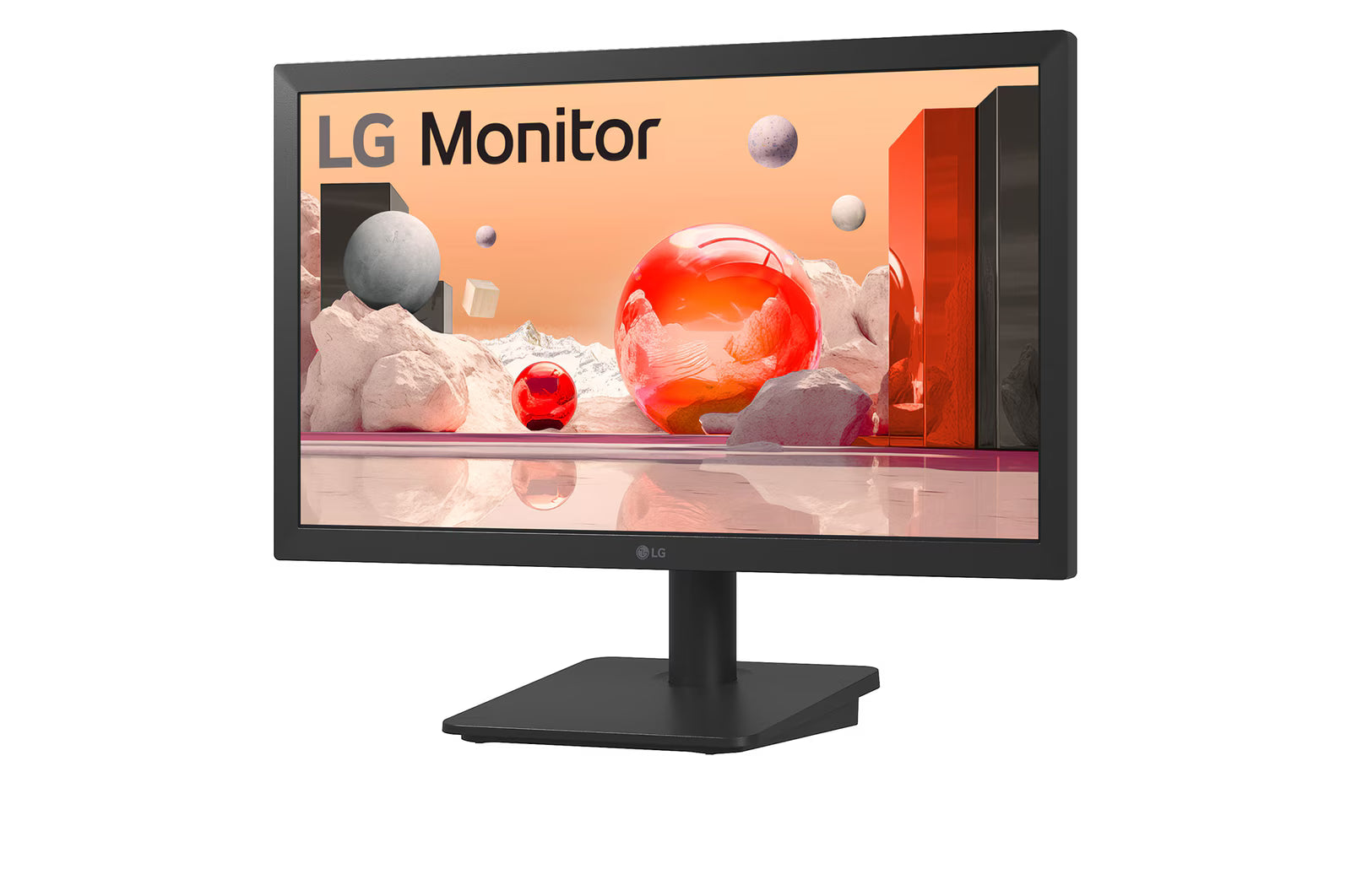 LG Essential 20'' WSXGA TN Monitor 75Hz; 1600x900 TN; Super Resolution+; 1x D-Sub/VGA; 1x HDMI port; Tilt Functionality