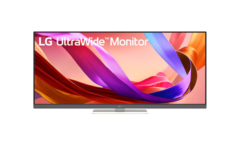 LG UltraWide 34'' FHD IPS White Monitor 100Hz USB-C incl Speaker; 2560x1080 IPS; HDMI; Display; USB-C; Tilt/Height/Swivel