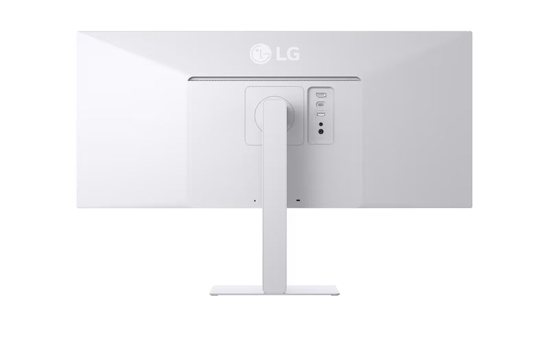 LG UltraWide 34'' FHD IPS White Monitor 100Hz USB-C incl Speaker; 2560x1080 IPS; HDMI; Display; USB-C; Tilt/Height/Swivel