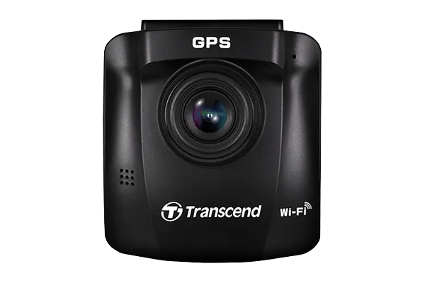 Transcend DP620 Front & Rear dual Dashcam with 2 x 64GB high