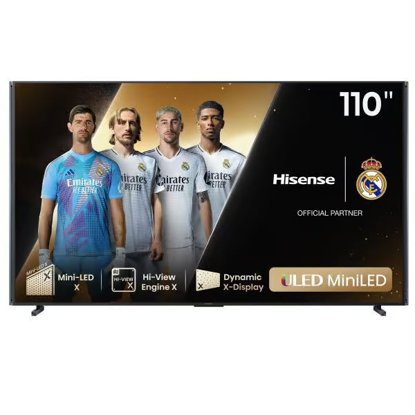 HISENSE LEDN110UX Mini LED X QLED 144hz 4k Smart 110''