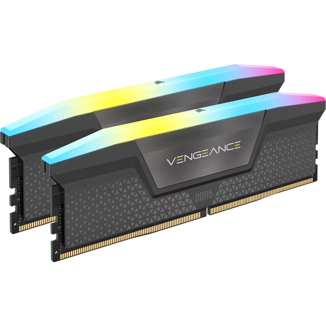 Corsair VENGEANCE® RGB 96GB (2 x 48GB) DDR5 DRAM 6000 C40 Memory Kit; 36-44-44-96; 1.4V AMD EXPO & Intel XMP - Black