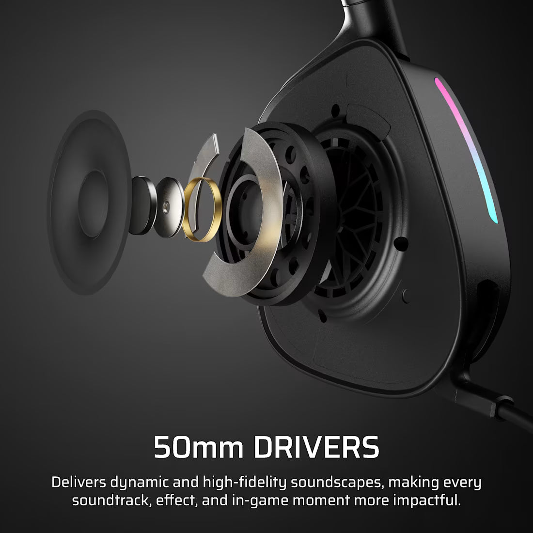 Corsair VOID v2 MAX WIRELESS Gaming Headset; Simultaneous 2.4GHz and Bluetooth; Dobly Atmos; PC/Playstation/Mobile; Carbon.