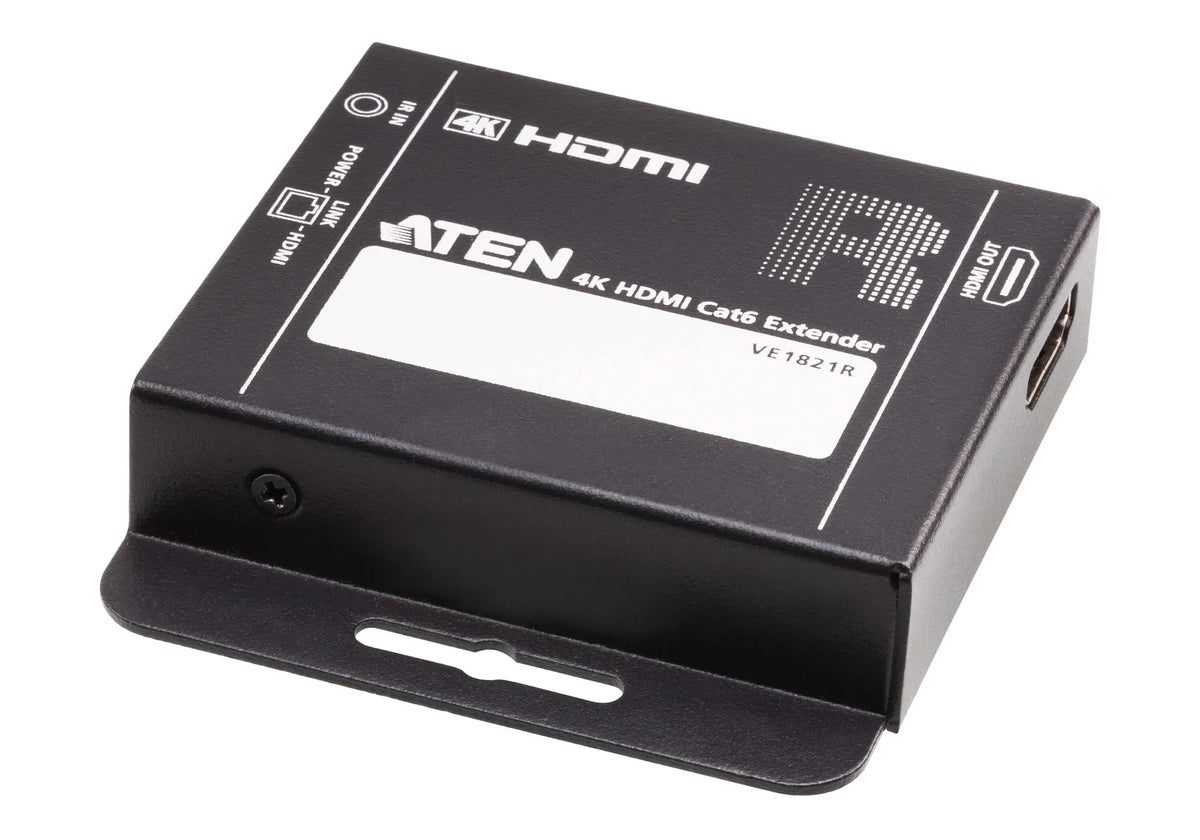 4-Port 4K HDMI Cat 6 Splitter with Receivers - 1 splitter and 8 receivers