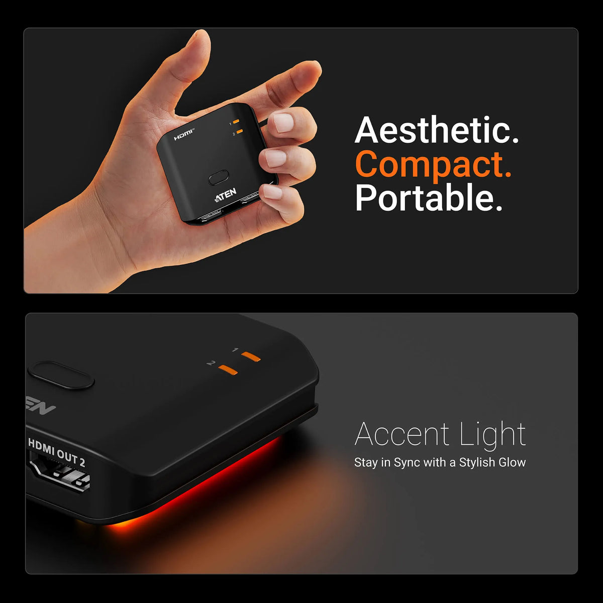 2-Port 8K HDMI Splitter
