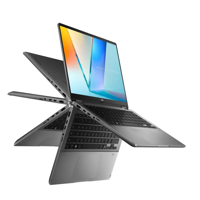 ASUS Vivobook Flip|TP3407SA-OU73210G0X|14'' WQXGA+ OLED TOUCH|GRAY|ULTRA 7-258V|LPDDR5X 32GB|1TB PCIe SSD|STYLUS|WIN 11Pro