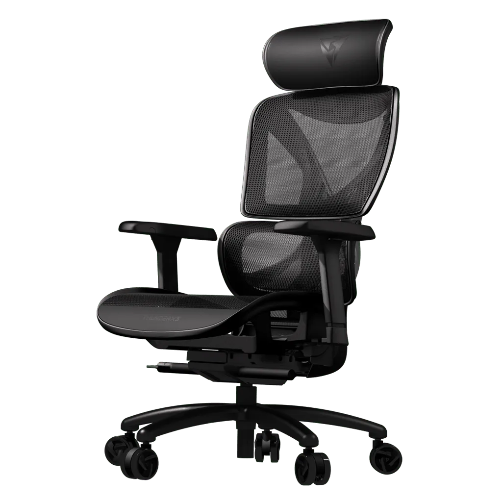 Thunderx3 XTC PRO Ergonomic Chair - Mesh Black (TEGC-3091101.11).