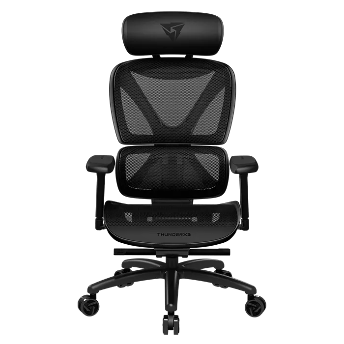Thunderx3 XTC PRO Ergonomic Chair - Mesh Black (TEGC-3091101.11).