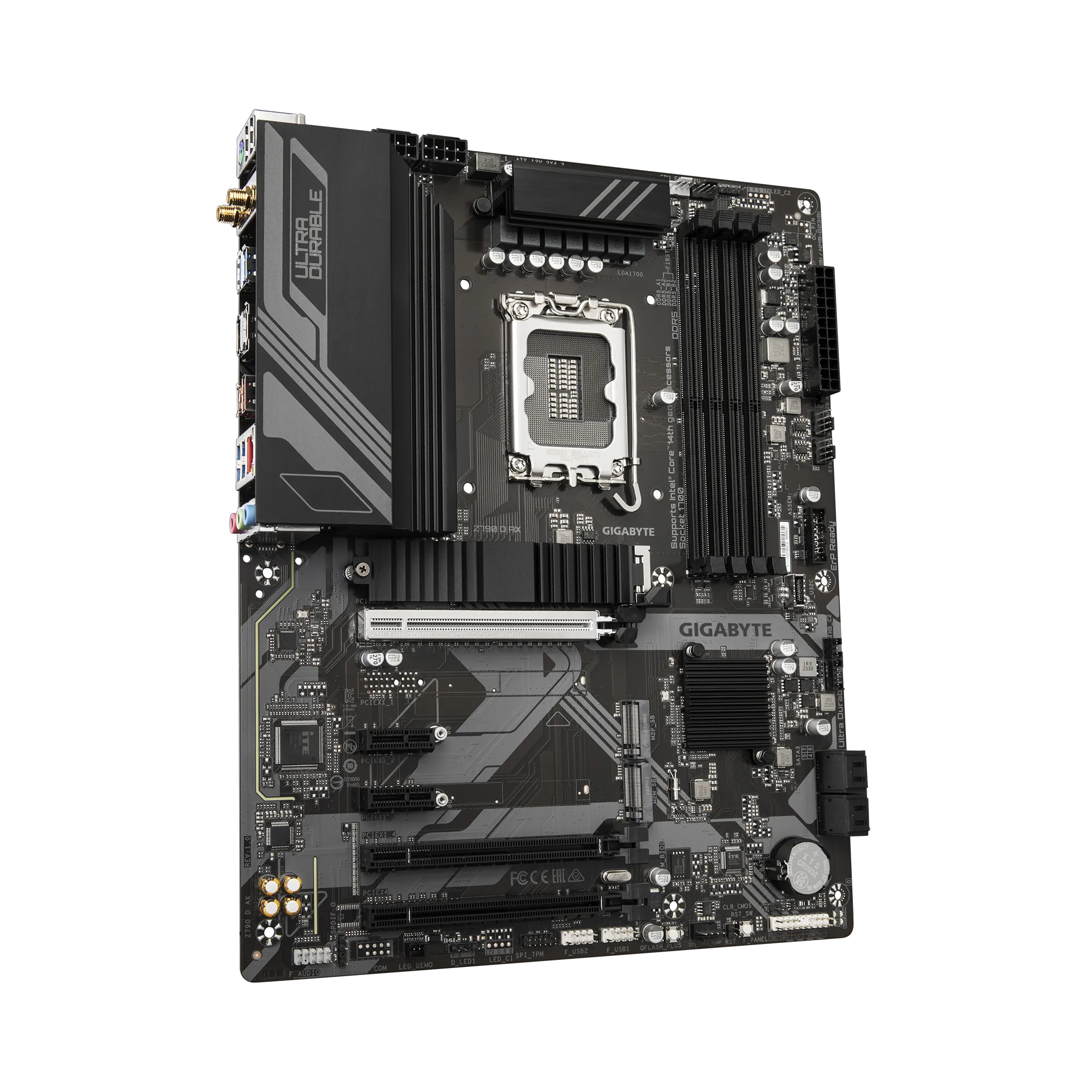 GIGABYTE Intel® Z790 Chipset for LGA 1700; 4x DDR5; 3x M2 G4; HDMI/DP; ATX