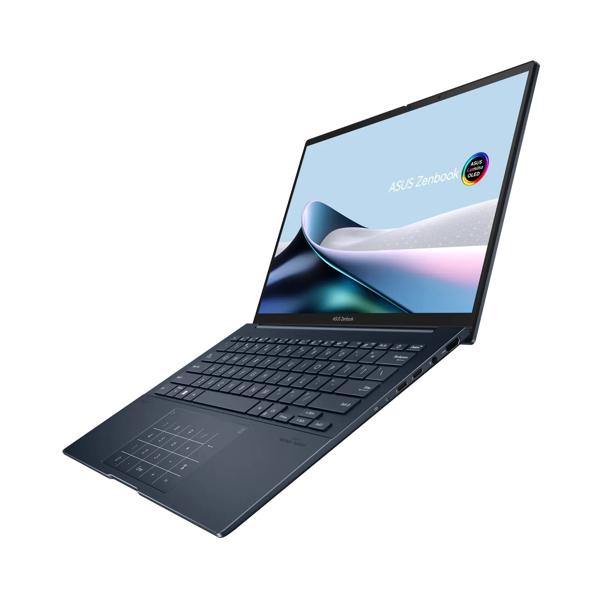 ASUS Zenbook 14|UX3405CA-OU73210BL0X|14'' TCH OLED|BLUE|Ultra 7-255H|LPDDR5X 32GB OB|1TB PCIE SSD|Sleeve||WIN 11PRO