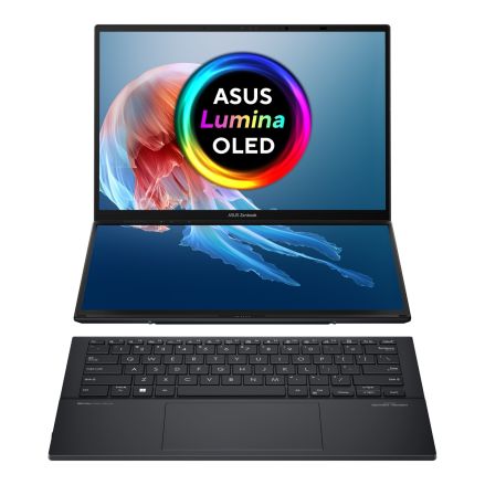 ASUS Zenbook Duo|UX8406MA-OU93210G0W|14'' OLED WQXGA+ TOUCH|GREY|Ultra 9 185H|32GB LPDDR5X OB|1TB SSD|Backpack|Stylus|WIN11H